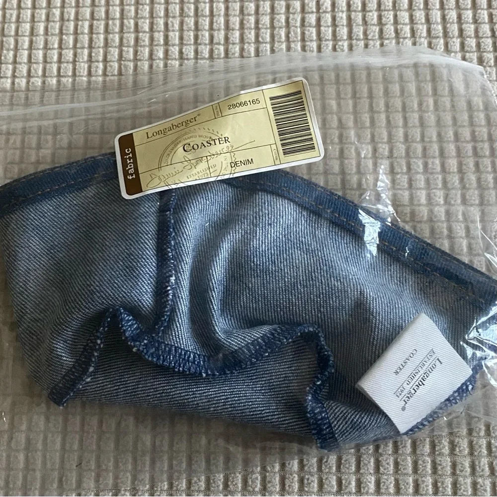 Longaberger Denim Liner for Coastal Basket